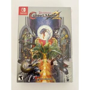 LIMITED RUN "BLOODSTAINED CURSE OF THE MOON 2" CLASSIC EDITION SWITCH BRAND NEW!